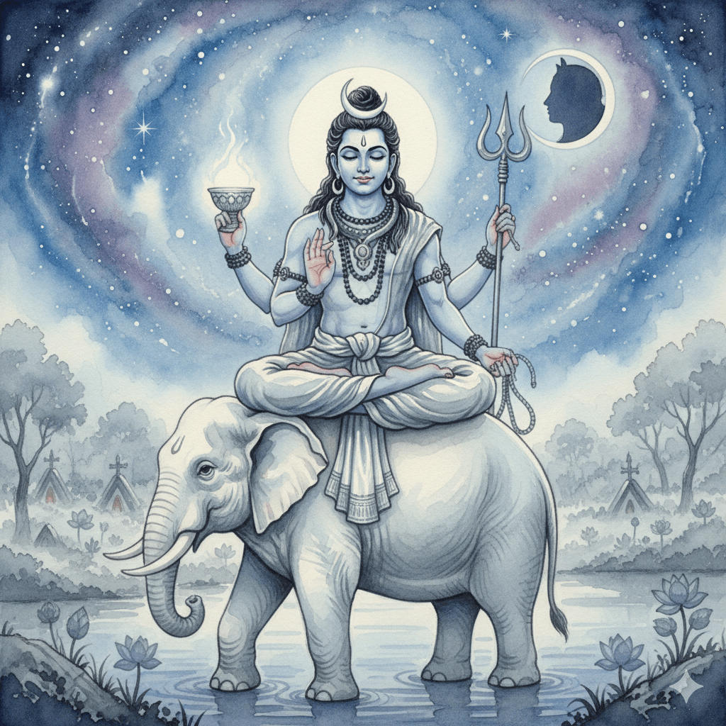 Kapala Bhairava | The Alchemy of Shadow and&nbsp;Silver